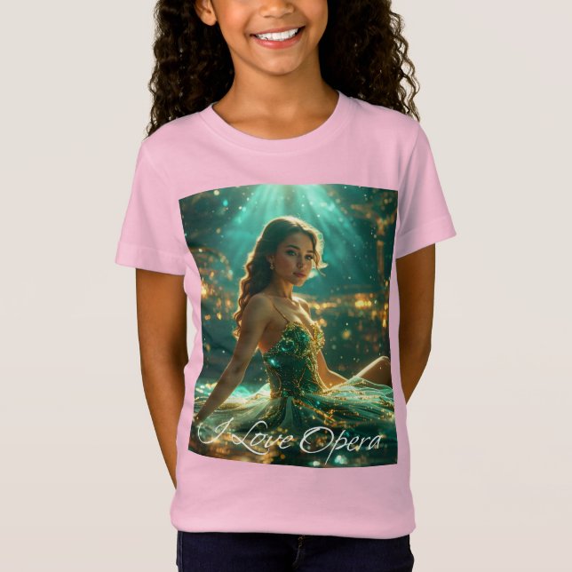 OPERA - JAG ÄLSKAR OPERA T SHIRT (Framsida)