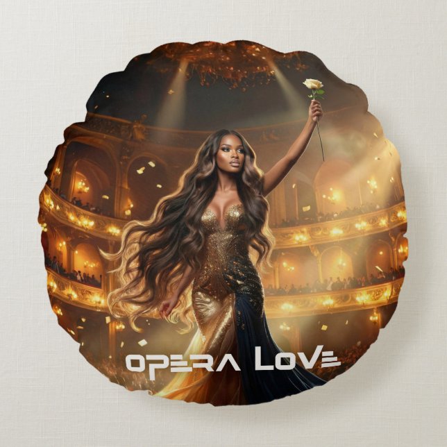 OPERA LOVE - DIVA RUND KUDDE (Framsidan)