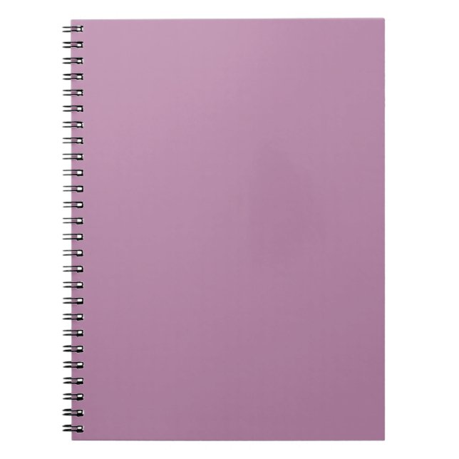 Opera Mauve Classy Färg Design Anteckningsbok Med Spiral (Framsidan)