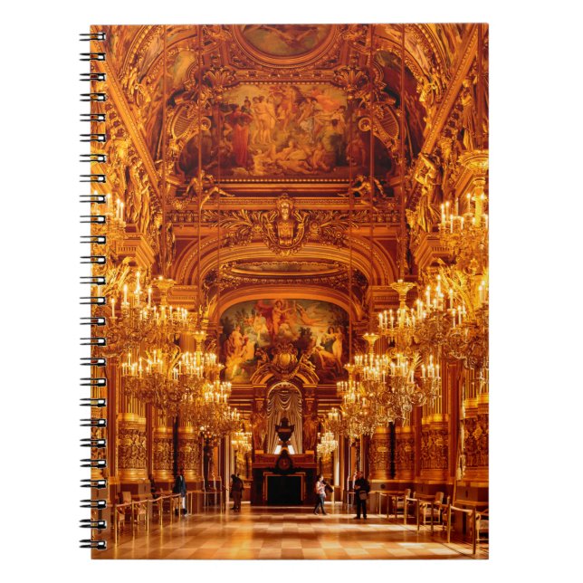 Opera National de Paris Garnier in Frankrike Anteckningsbok (Framsidan)