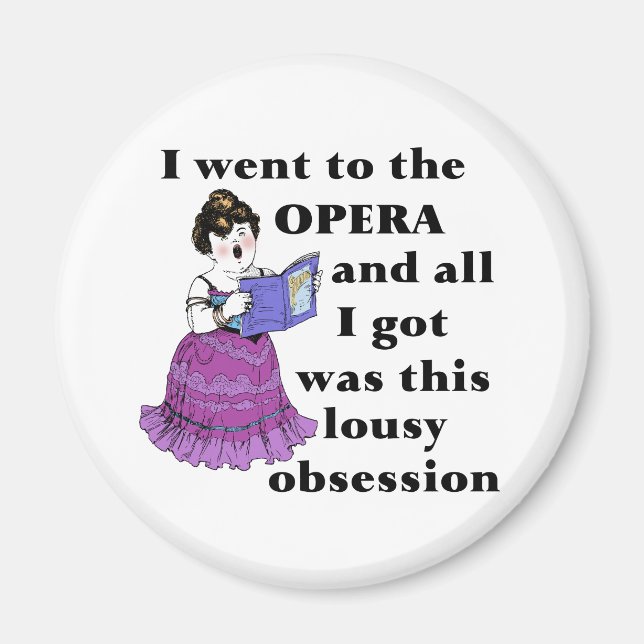 Opera Obsession Magnet (Framsidan)