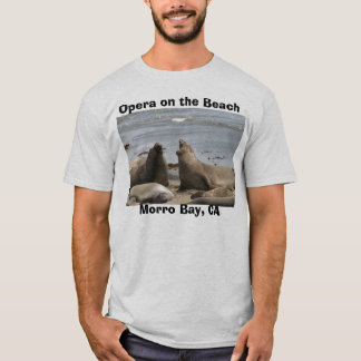 Opera på stranden tee shirt