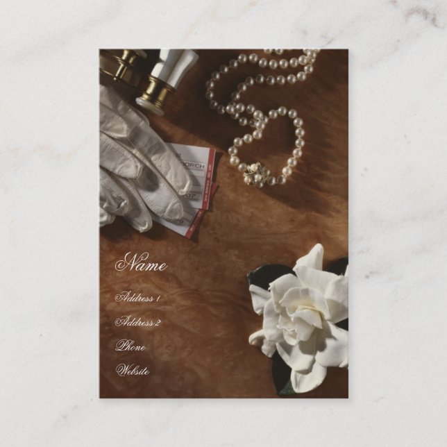 Opera-profilkort Visitkort (Framsida)