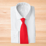 Opera Red Solid Färg Slips<br><div class="desc">Opera Red Solid Färg</div>