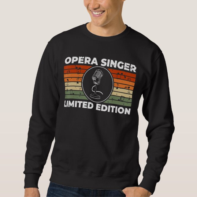 Opera Singer Begränsad Edition Opera-Singer Lång Ärmad Tröja (Framsida)