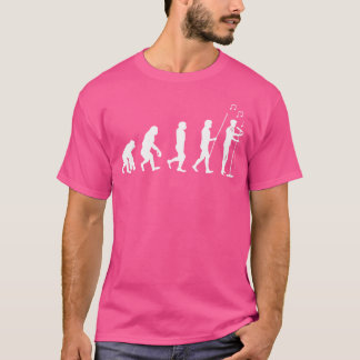 Opera Singer Evolution Musician Singing Expert Mus T Shirt