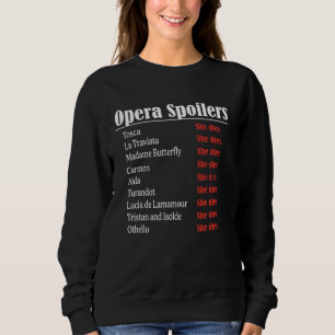 Opera Spoiler Tosca Hon dies Latraviata Madame men T Shirt