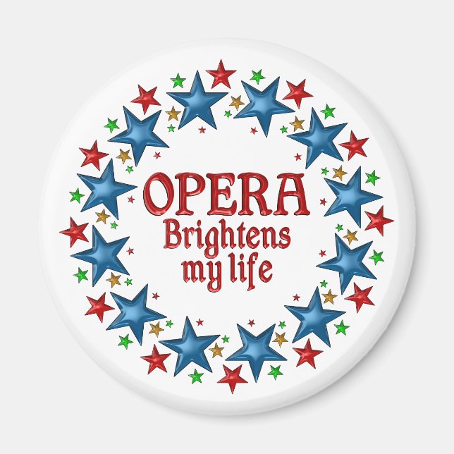 Opera Stars Magnet (Framsidan)