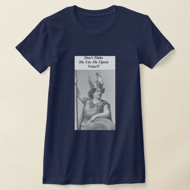 Opera Voice T-shirt (Laydown)