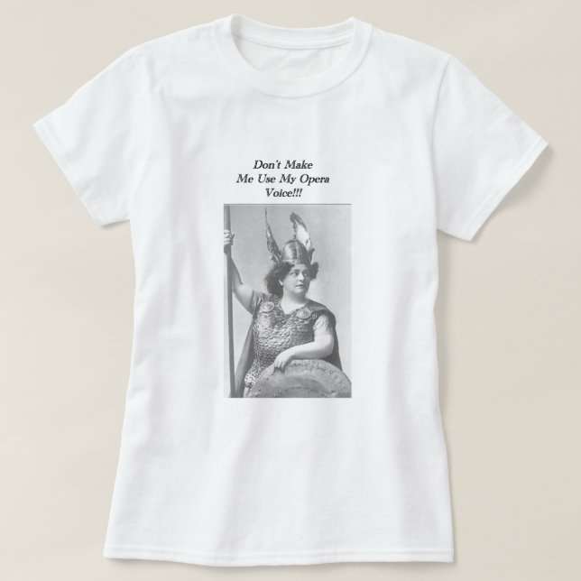 Opera Voice T-shirt (Design framsida)