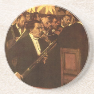 Operadorkestern av Edgar Degas, Vintage Art Underlägg