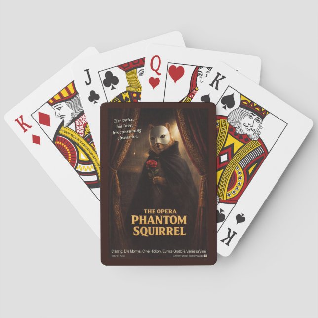 Operafantomekorrparodi Casinokort (Baksidan)