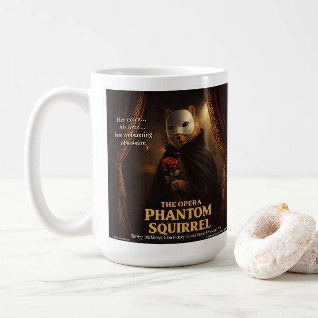 Operafantomekorrparodi Kaffemugg (Med munk)