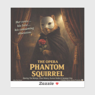 Operafantomekorrparodi Klistermärken