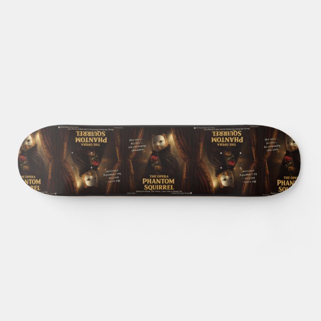 Operafantomekorrparodi Mini Skateboard Bräda 18,5 Cm (Horz)