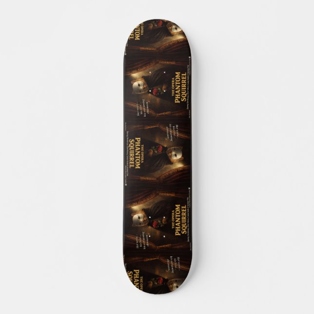 Operafantomekorrparodi Mini Skateboard Bräda 18,5 Cm (Framsida)