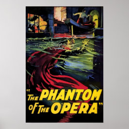 Operafantomens klassiska film från 1925 poster