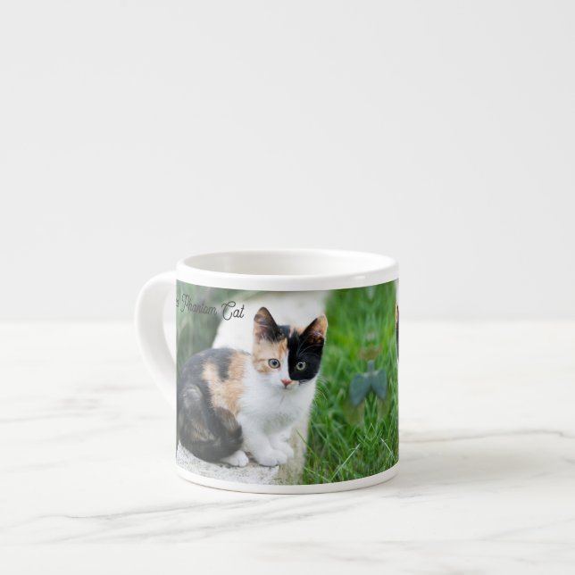 Operafantomkatten Espressomugg (Framsida vänster)