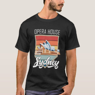 Operahuset Sydney från Australien Turist Nya Sö T Shirt