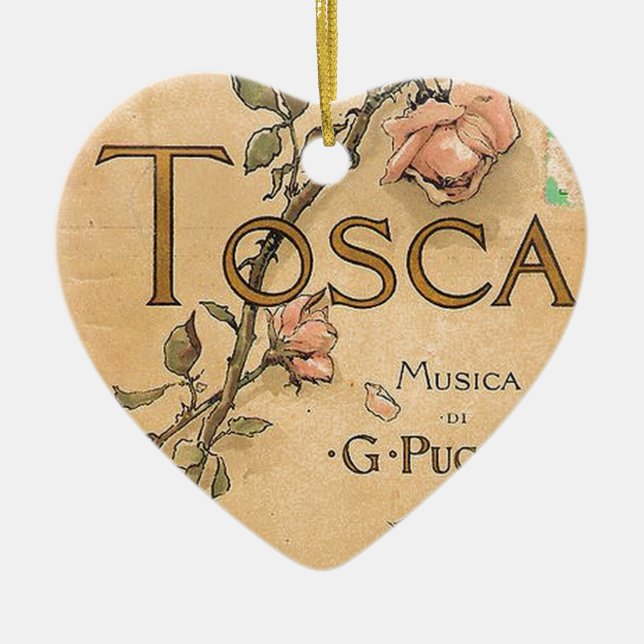 operakonst julgransprydnad keramik (Framsidan)