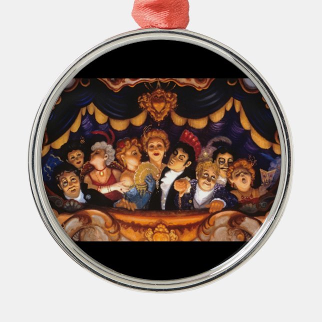 OperaLa Mour Julgransprydnad Metall (Framsidan)