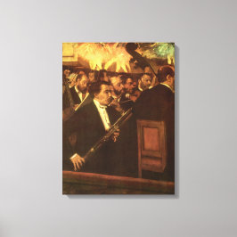 Operans orkester av Edgar Degas, Vintage Art Canvastryck