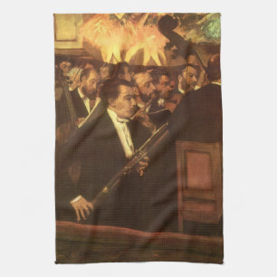 Operans orkester av Edgar Degas, Vintage Art Kökshandduk