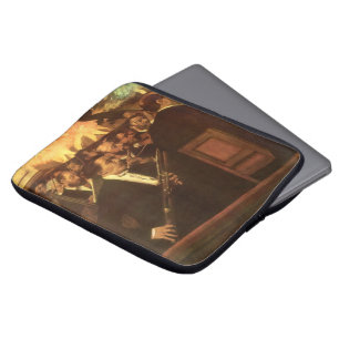 Operans orkester av Edgar Degas, Vintage Art Laptop Fodral