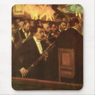 Operans orkester av Edgar Degas, Vintage Art Musmatta
