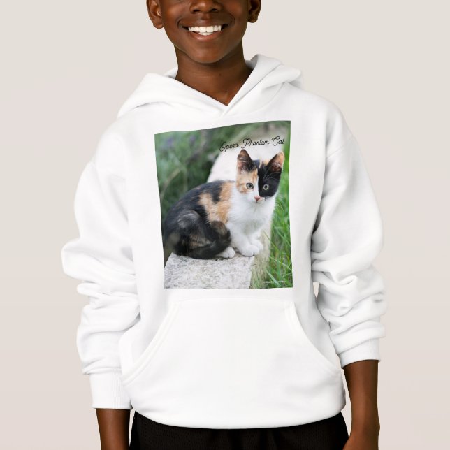 Operans spökkatt t shirt (Framsida)