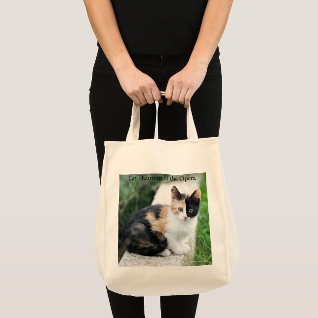 Operans spökkatt tygkasse (Framsida (produkt))