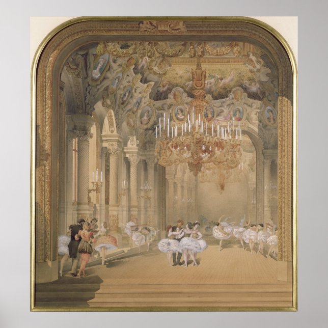 Operas Foyer under intervallet Poster (Framsidan)