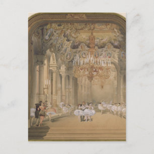 Operas Foyer under intervallet Vykort