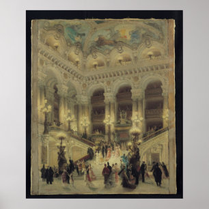 Operas trappa, 1877 poster