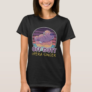 Operasångare på fritiden Jobb Kollega T Shirt