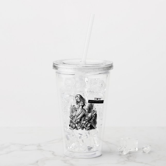 Operation Alice in Wonderland Alice im Wunderland Take Away Mugg (Baksida Ice)