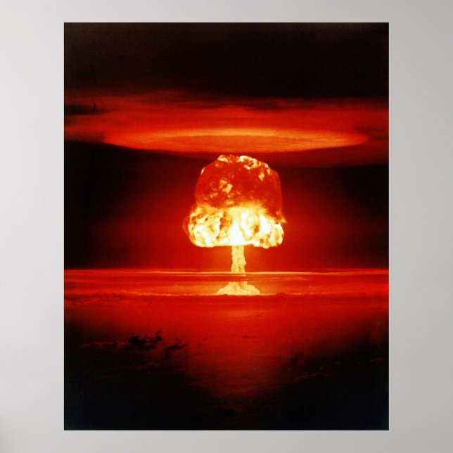 Operation Castle 11 Megaton ROMEO-händelse, atomat Poster (Framsidan)