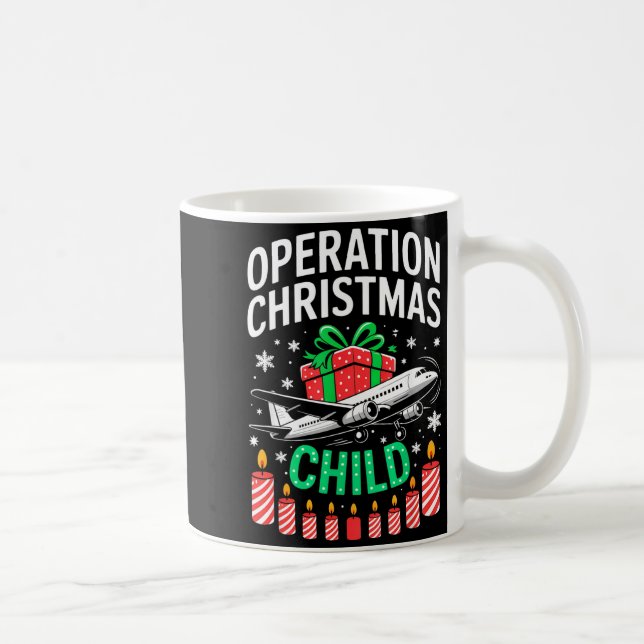 Operation Christmas Child Familjematchning Jul Kul Kaffemugg (Höger)