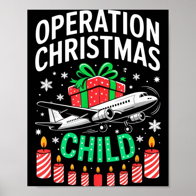 Operation Christmas Child Family Matching Xmas Fun Poster (Framsidan)