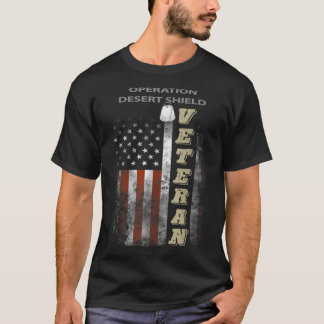 Operation Desert Shield Veteran T Shirt