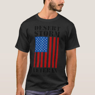 Operation Desert Storm Militär Bukt Krig Veteran T Shirt