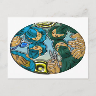 Operation eller kirurgi vykort