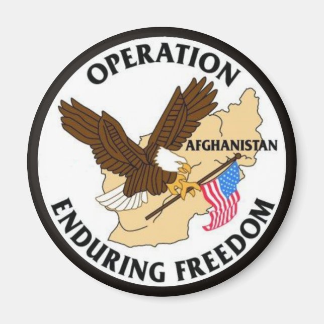 Operation Enduring Freedom 2 Magnet (Framsidan)
