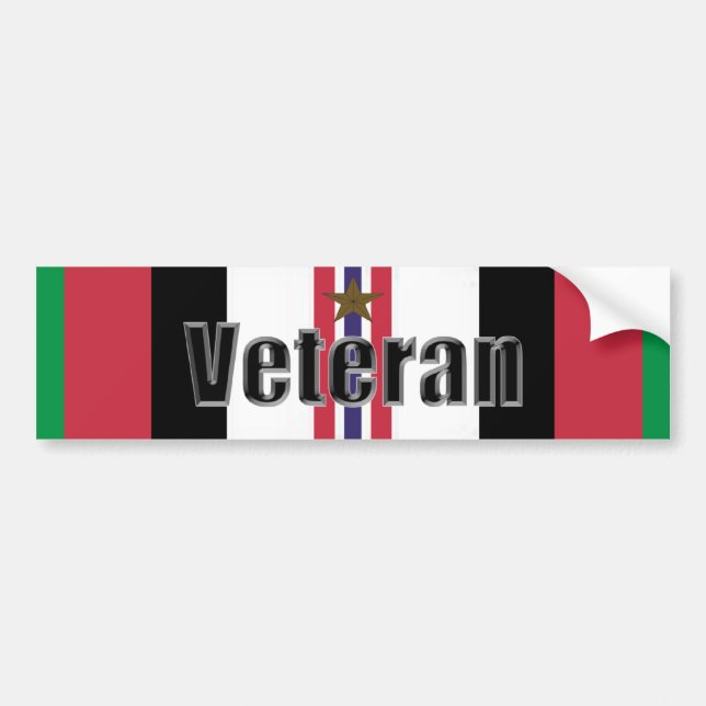 Operation Enduring Freedom-veteran Bildekal (Framsidan)