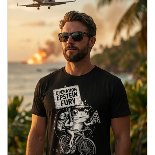 Operation Epic Fury Anti War Frog T-shirt (Skapare uppladdad)
