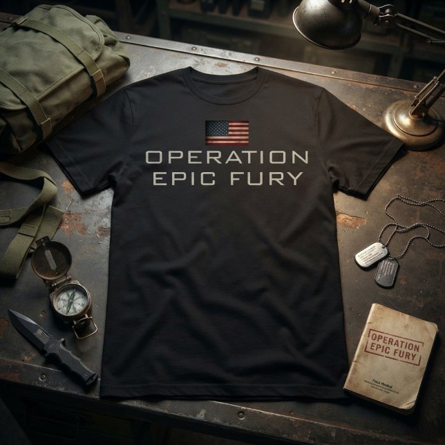 Operation Epic Fury T Shirt (Skapare uppladdad)