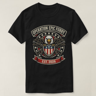 Operation Epic Fury – Taktisk militär stil T Shirt