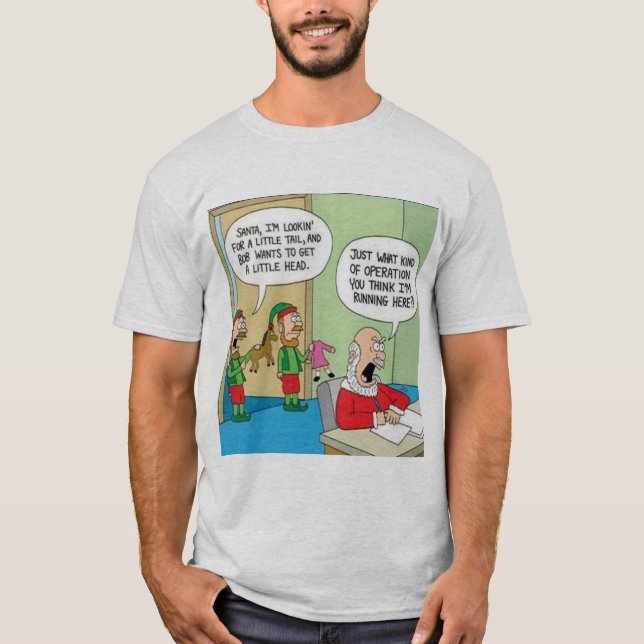 Operation i Santa Workshop Tee Shirt (Framsida)