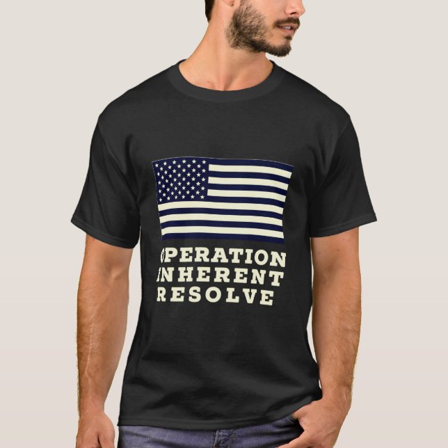 Operation Inherent Resolve Inherent Resolve T Shirt (Framsida)