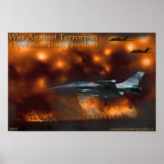 Operation iraqi-frihet poster